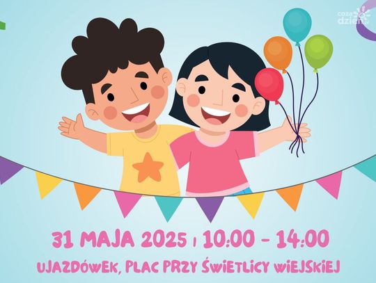 Dzień Dziecka pełen atrakcji w gminie Ciechanów! Ujazdówek zaprasza na konkurs talentów, dmuchańce i wiele więcej