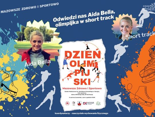 Dzień olimpijski w Raciążu: Mazowsze promuje zdrowie i sport