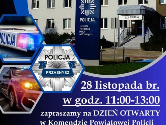  „Dzień Otwarty” w Komendzie Powiatowej Policji w Przasnyszu