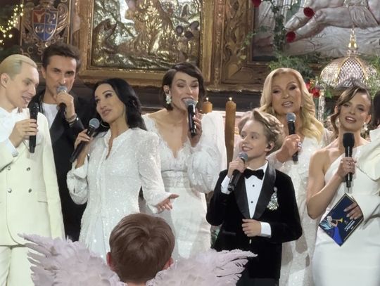 Franciszek Jarzębski z Mławy wystąpi w wigilijnym koncercie Polsatu obok znanych gwiazd Franciszek Jastrzębski podczas nagrania Wigilii w Polsacie