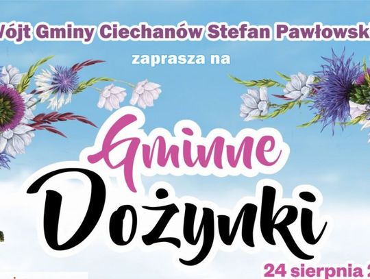 Gminne Dożynki w Rydzewie - święto plonów i tradycji już jutro!