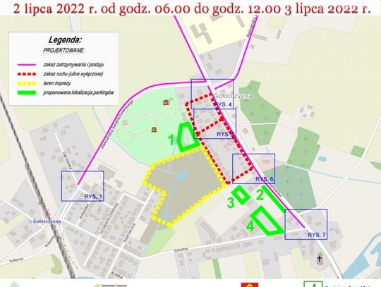 Gołotczyzna szykuje się na tłumy. Zmieniona zostanie organizacja ruchu