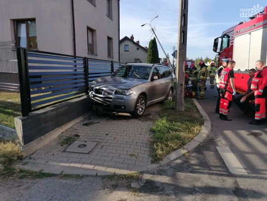 Groźnie na Sienkiewicza. Cudem nikt nie ucierpiał