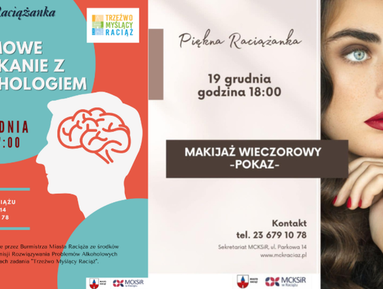 Grudniowe warsztaty w MCKSiR - Piękna Raciążanka!