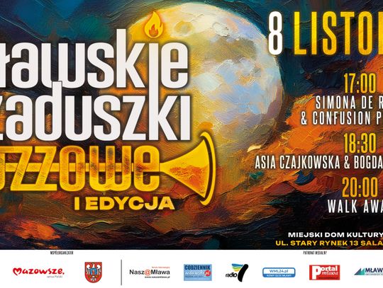 Gwiazdy Jazzu na mławskiej scenie. I Mławskie Zaduszki Jazzowe – wstęp wolny