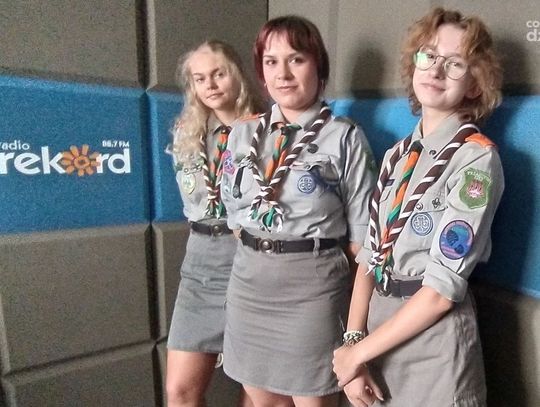 Harcerki, pasjonatki, przasnyszanki - Klaudia Matuszewska, Adriana Domańska i Zuzanna Żmijewska