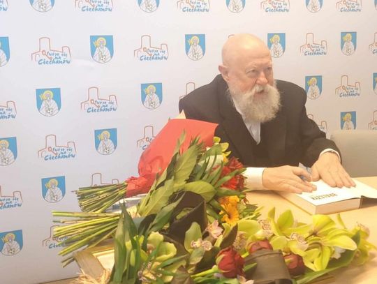 Honorowy Obywatel Miasta Ciechanów - prof. Jerzy Bralczyk 