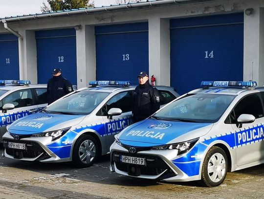 Hybrydy w przasnyskiej policji. Poprawią bezpieczeństwo i ochronią środowisko