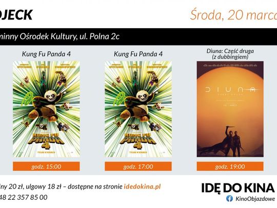 Idę do kina: Profesjonalne Kino Objazdowe w Glinojecku