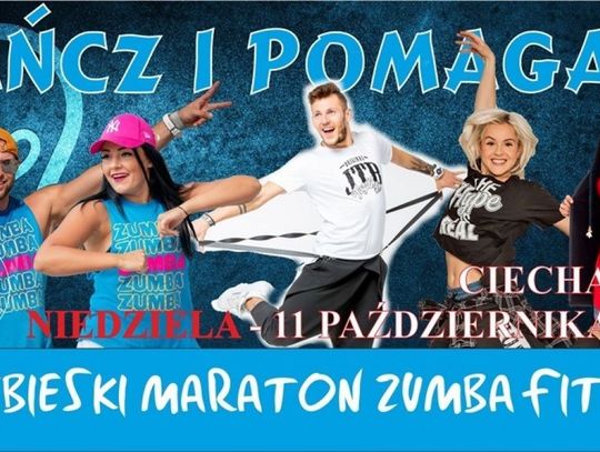 IV Niebieski Maraton Zumba Fitness w Ciechanowie
