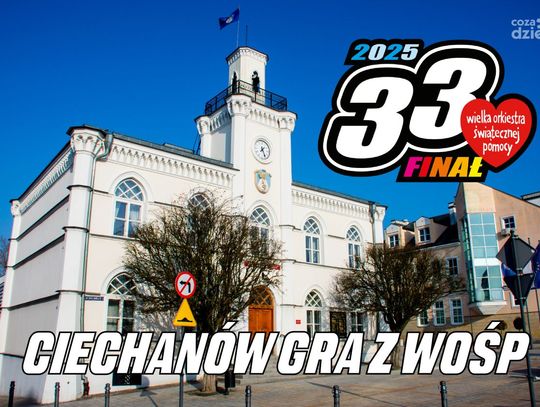 Jak Ciechanów gra z WOŚP? Koncerty, biegi i licytacje dla Orkiestry 