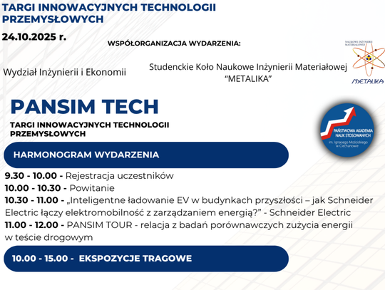 Zaproszenie na PANSIM TECH 2025