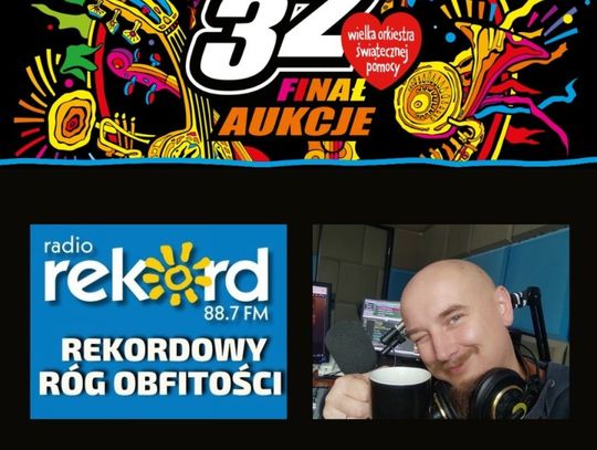Jest czas do 9 lutego: Licytacja WOŚP - współprowadzenie programu na naszej antenie