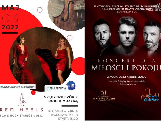 Jest czego posłuchać podczas tegorocznej majówki w Ciechanowie