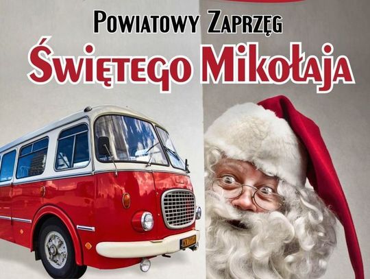 Jutro rusza Powiatowy Zaprzęg Świętego Mikołaja. Znamy trasę jego przejazdu