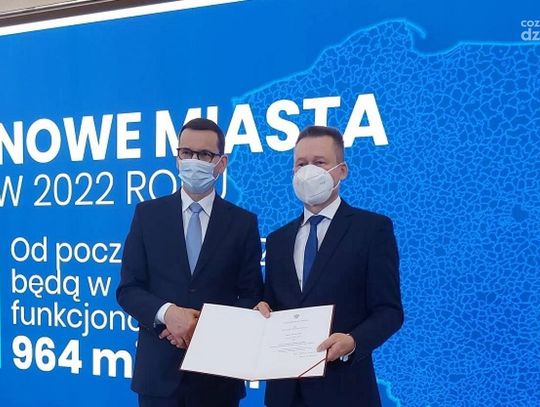 Już oficjalnie: Nowe Miasto miastem!