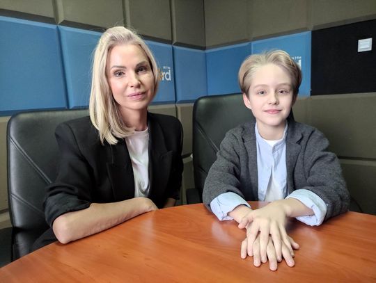 Katarzyna Jarzębska i Franciszek Jarzębski w Radiu Rekord