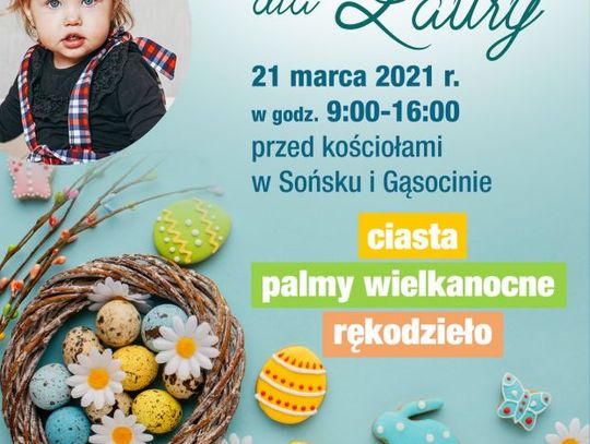 Kiermasz wielkanocny dla Laury w najbliższą niedzielę