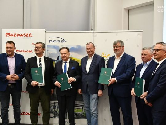 Koleje Mazowieckie kupią nowoczesne pociągi