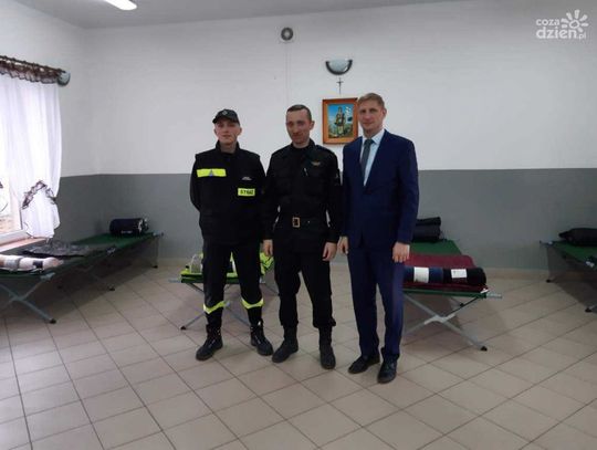 Kolejne jednostki OSP z powiatu ciechanowskiego w gotowości na przyjęcie uchodźców z Ukrainy