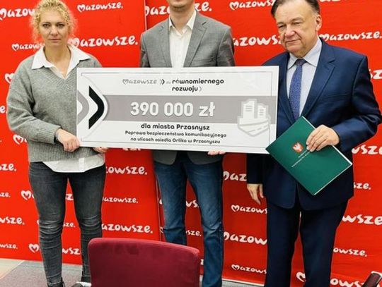 Kolejne środki zewnętrzne dla Przasnysza