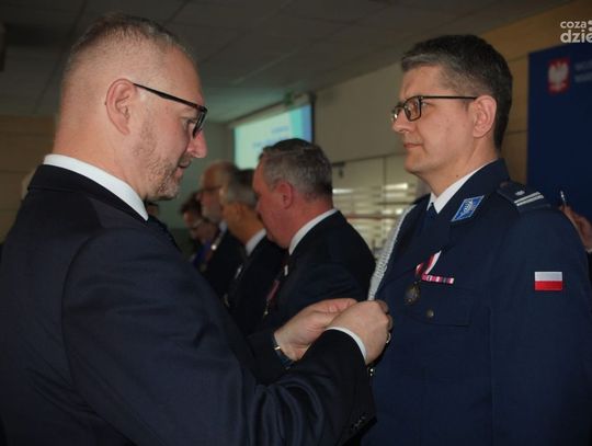 Komendanta Powiatowego Policji w Ciechanowie i podinsp. Mitter otrzymali odznaczenia