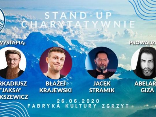 "Komicy dla Zgrzytu" - charytatywny stand-up w Ciechanowie