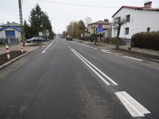 Kompleksowa przebudowa ulicy Płockiej w Mławie - nowa nawierzchnia, chodniki i ścieżka rowerowa