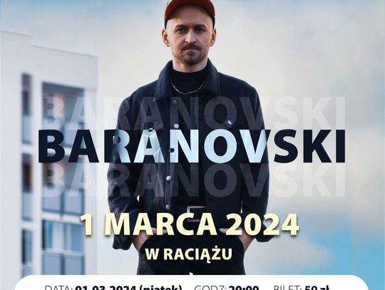 Koncert Baranovskiego z okazji Dnia Kobiet w Raciążu