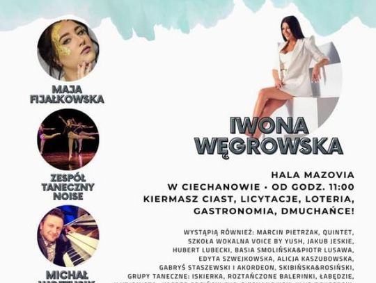 Koncert charytatywny w Ciechanowie. Będą zbierać na leczenie Oliwiera Wróbla