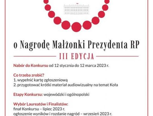 Konkurs dla Kół Gospodyń Wiejskich