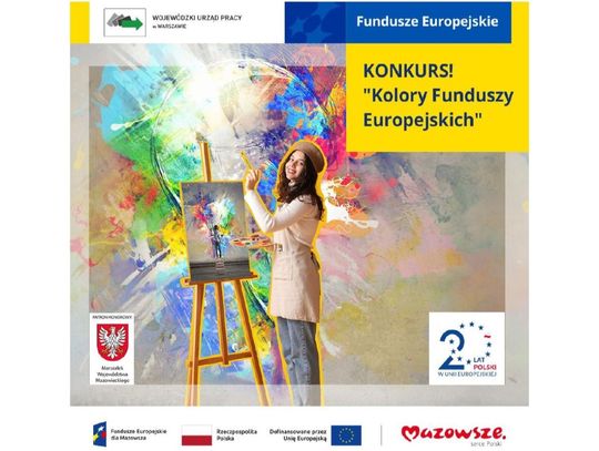 Konkurs „Kolory Funduszy Europejskich” – pokaż, jak Fundusze zmieniły Twoją okolicę!