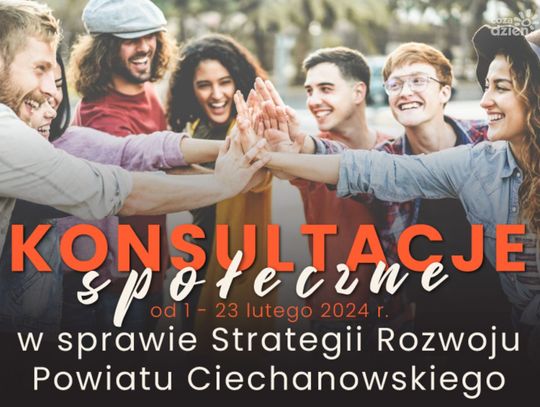 Konsultacje Strategii Rozwoju Powiatu Ciechanowskiego do 2030 roku