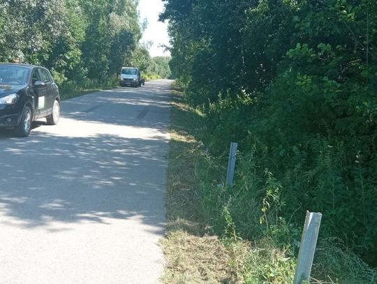 Kradną infrastrukturę z dróg powiatowych