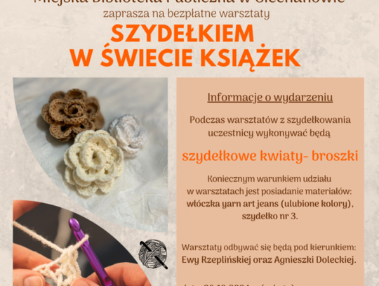 Kreatywne warsztaty szydełkowe w Ciechanowie 