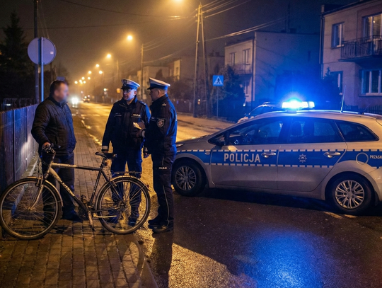 Kronika policyjna z Przasnysza i okolic: Pijani rowerzyści, kolizje i zatrzymanie poszukiwanego SI Gemini - zdjęcie ilustracyjne