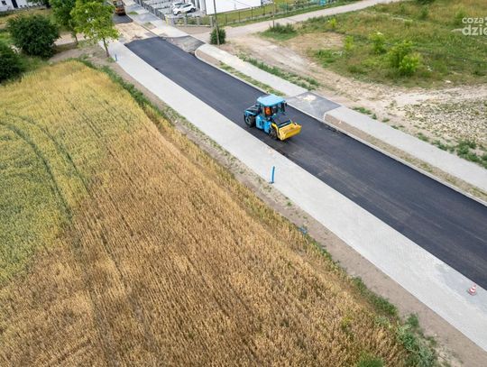 Krucza w nowej odsłonie. Postępuje modernizacja dróg na osiedlu Słonecznym