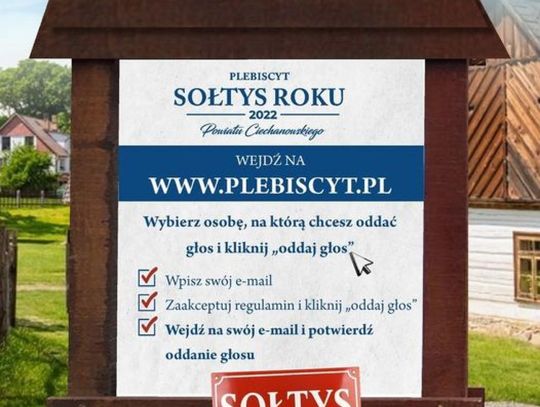 Kto sołtysem roku? Powiat liczy już głosy w tysiącach
