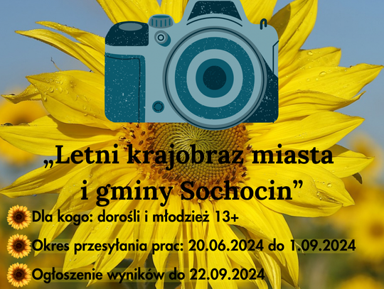 Letni Konkurs Fotograficzny w Sochocinie: uwiecznij piękno gminy!