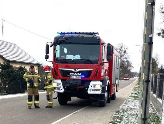 Lipa. Strażak po służbie ugasił pożar
