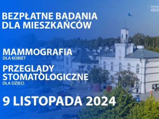 Mammobus i dentobus w Ciechanowie: zadbaj o zdrowie za darmo!