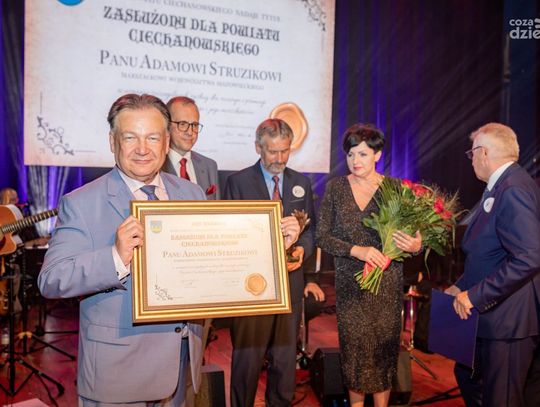 Marszałek Struzik zasłużony dla powiatu ciechanowskiego