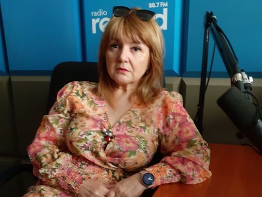 Marzanna Zmysłowska, dyrektor I Liceum Ogólnokształcącego im. Zygmunta Krasińskiego w Ciechanowie w Porannej Rozmowie Radia Rekord