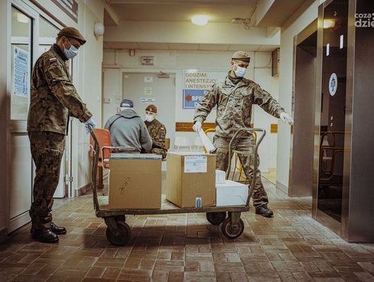 Mazowieccy terytorialsi na froncie z IV falą pandemii