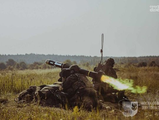 Mazowieccy terytorialsi szkolą się z obsługi Javelinów