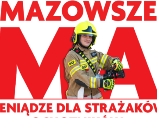 Mazowsze dla straży pożarnych 2025: Ponad 1,2 mln zł wsparcia dla 31 gmin i niemal 100 jednostek OSP Mazowsze dla straży pożarnych 2025: Ponad 1,2 mln zł wsparcia dla 31 gmin i niemal 100 jednostek OSP