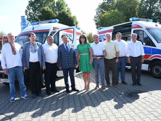 Mazowsze przekazuje kolejne karetki dla Ukrainy