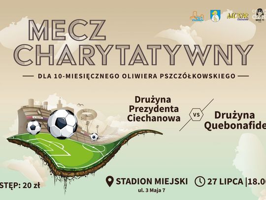 Mecz charytatywny samorządowców z raperami