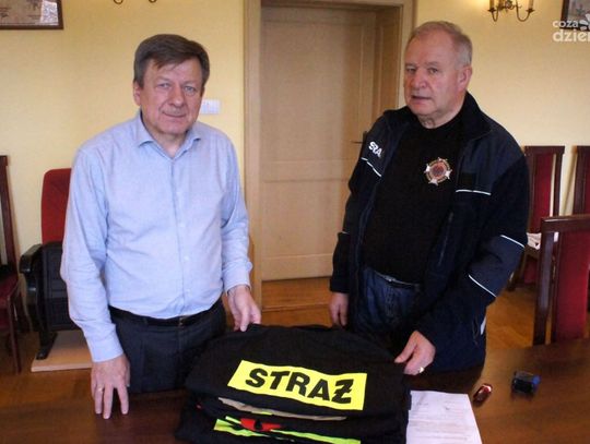 Miasto Mława wsparło strażaków ochotników 
