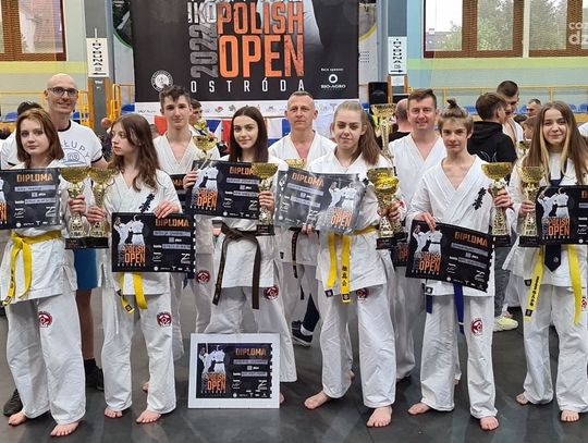 Międzynarodowe zawody w Ostródzie były ostatnim sprawdzianem dla zawodników Ciechanowskiego Klubu Karate Kyokushin przed Mistrzostwami Europy